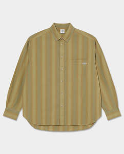 Polar - Ben Shirt - Green Stripe