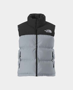 The North Face - W's 1996 Retro Nuptse Vest - Frost Grey/Black