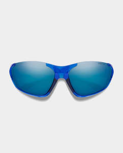 Smith - Sliders Sunglasses - Electric Supernova with ChromaPop Blue Mirror Lens