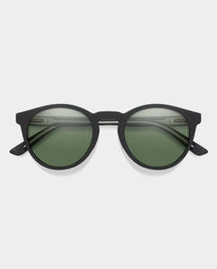 Smith - Westward Sunglasses - Matte Black with ChromaPop Grey/Green Lens