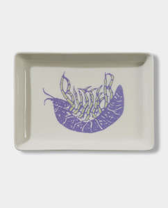 Butter Goods - Slater Ceramic Tray - White