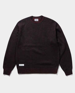 Butter Goods - Textured Knit Sweater - Black