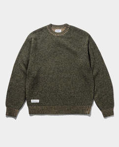Butter Goods - Textured Knit Sweater - Army