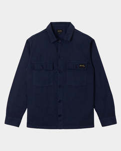 Shirts: Stan Ray - CPO Shirt - Navy Ripstop