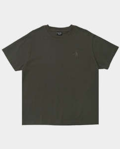 Short Sleeve Tees: Passport - Workers T-Shirt - Dark Olive