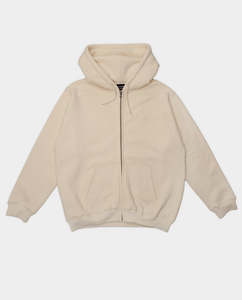 Hoodies: Passport - Workers Zip-Thru Hoodie - Natural