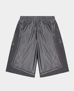 Shorts: Checks Downtown - Hooper Shorts - Gunmetal