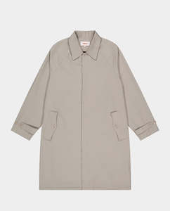 Jackets: Checks Downtown - Raglan Overcoat - Taupe
