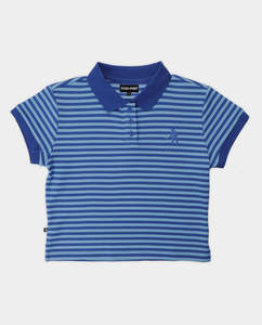 Shirts: Passport - Workers Baby Polo - Blue