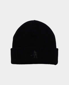 Beanies: Passport - Cotton Beanie - Black