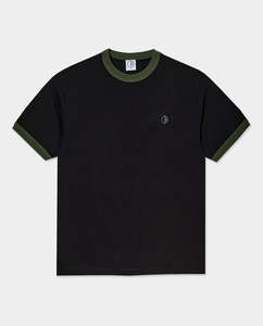 Polar - Ringer Tee - Black/Uniform Green