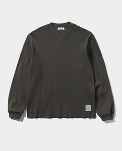 Butter Goods - Waffle LS T-Shirt - Washed Dark Grey