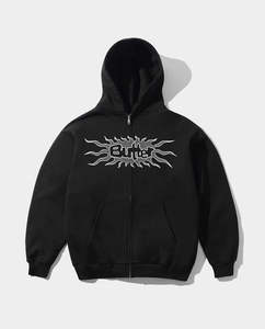 Butter Goods - Solar Zip-Thru Hoodie - Black