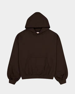 Hoodies: Checks Downtown - Evergreen Hoodie - Cocoa