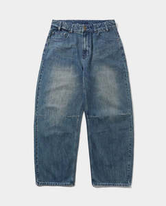 Butter Goods - Wide Cut Denim Jeans - Faded Work Blue