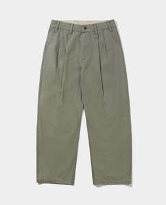 Butter Goods - Pleated Trousers - Washed Fatigue