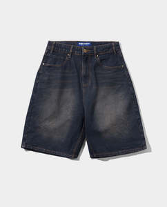 Butter Goods - Solar Fade Denim Shorts - Tinted Dark Indigo