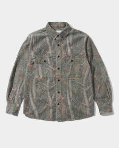 Shirts: Butter Goods - Yard Shirt - Forest Camo