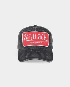 Von Dutch - Distressed Old Originals Trucker - Black/Grey