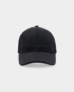 Hats: Von Dutch - Signature Velvet Trucker - Black