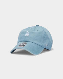 47 Brand - Clean Up Los Angeles Dodgers Hat - Light Blue Denim