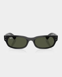 Ray-Ban - RB2236 Sunglasses - Black with Green Lens