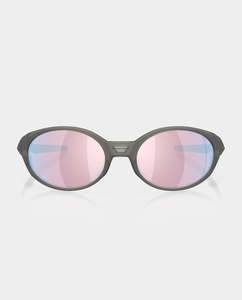 Lifestyle: Oakley - EyeJacket Redux - Matte Grey Smoke with Prizm Snow Sapphire Lens