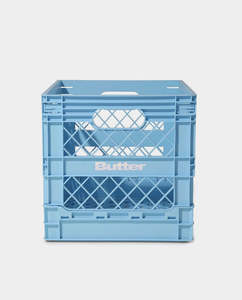 Butter Goods - Collapsable Record Crate - Sky Blue