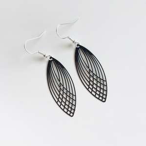 Laser Cut Earrings: Weave Earrings