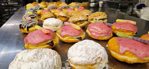 Products: Box of 12 Artisan Sourdough Doughnuts