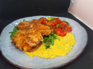 Products: Buttermilk Fried Spice Rubbed Chicken (GF)