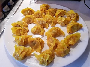 Products: Gyoza Dumplings with Nam Jin Sauce