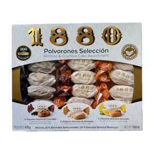 1880: Almond crumble cake assortment