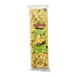 Pistachios and orange nougat