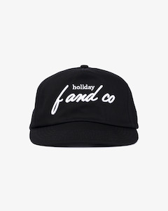 5 Panels: Holiday Cap - 5 Panel - Black