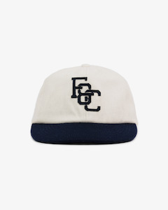 6 Panels: Monogram Ball Cap - 6 Panel- Navy/Off-White