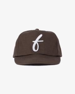 5 Panels: Art Letterman Cap - 5 Panel - Taupe/Distressed