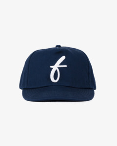 Art Letterman Cap - 5 Panel - Navy/Distressed