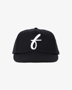 Art Letterman Cap - 5 Panel - Black/Distressed