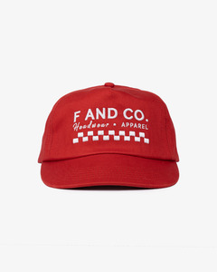 5 Panels: Logo Cap - 5 Panel - Red