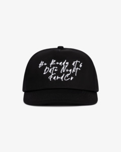 5 Panels: Outing Cap - Short Brim 5 Panel - Black