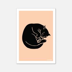 Cat Art Print - Talula