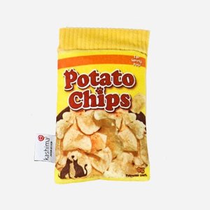 Cat Toys: Hidden Treat Cat Toy - Potato Chips Bag