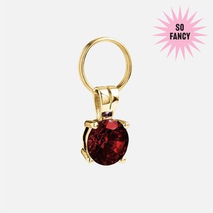 Cat Collars Charms: Cat Collar Charm - Ruby Gem