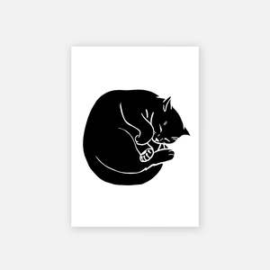 Cat Greeting Card - Talula