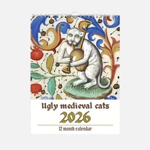 2026 Ugly Medieval Cats Calendar