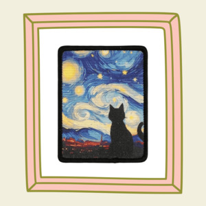 Cat Scratchers Scratching Posts: The Meowsterpiece Scratcher: Starry Night