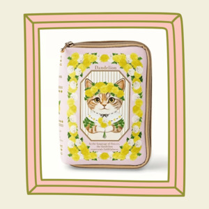 Cat Lady Book Pouch: Dandelion