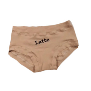 Top quality womens hipster underwear NZ made Latte