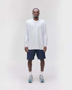 Edwin L/S Tee - White